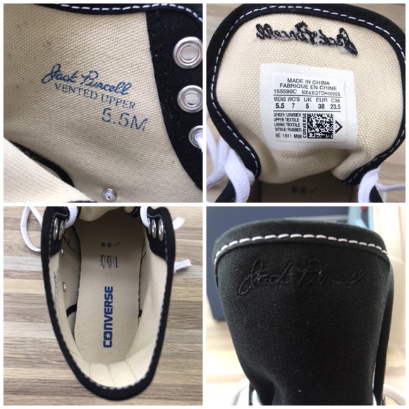 NWT Converse JP Signature HI Black/White W AUTHENT - Picture 7 of 7